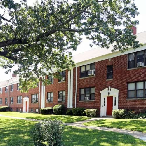 exterior of property buildings
